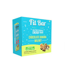 Fitspire FitBar - Banana Chocolate Walnut Nutritional Energy Bar- 35gm (Pack of 9)