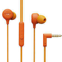 Boat Bassheads 103 N Wired Earphones With Super Extra Bass, Integrated Controls & Mic (mint Orange)
