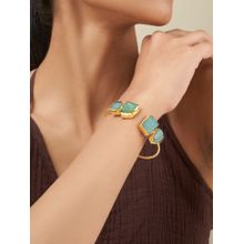 Teejh Vyana Turquoise Natural Stone Bracelet