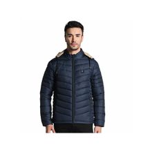 THE HOLISTIK Equator USB Heated Jacket | Flexible Thermal Heating | Winter Hooded Jacket | Black