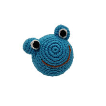 Captain Zack Crochet Frog Dog Toy