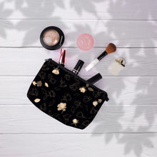 Crazy Corner Midnight Beauty Floral Makeup Pouch