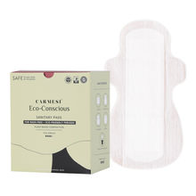 Carmesi Eco-Conscious - Sanitary Pads for Rash-Free + Eco-Friendly Periods XL - 10 Pcs