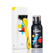 Uncle Tony Shaving Experience Kit - Yellow - Pack Of 2