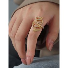 Aphrodyte Me Kundalini Serpenti Adjustable Ring