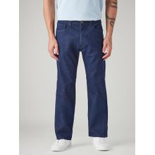 Levi's Men 555 Dark-Blue Relaxed Straight Fit Mid Rise Jeans