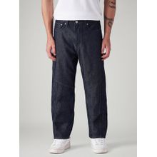 Levi's Men 568 Dark-Blue Loose Fit Mid Rise Jeans