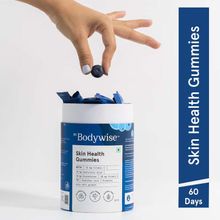 Be Bodywise Skin Health Gummies 60 Days Pack - Glutathione & Vitamin C - For Bright & Glowing Skin