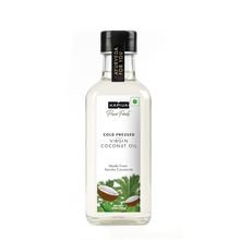 Kapiva Virgin Coconut Oil (Cold Pressed) 100% Pure & Organic for Cooking, Skin & Hair Health