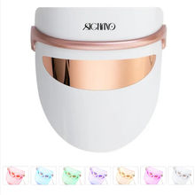 Signaxo Glow LED Light Therapy Mask 7 Colors for Anti Acne & Aging Wrinkle Reduction Radiant Skin