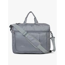 Yelloe Grey Multi Compartment Laptop Bag