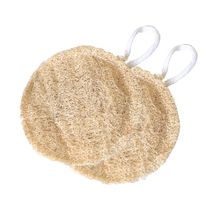 Allure Circle Natural Loofha - Pack of 2 Loofah