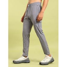 Technosport Men Solid Relax Fit Sports Cargo Trackpant