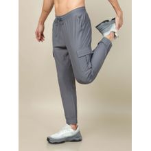 Technosport Men Solid Slim Fit Sports Cargo Jogger
