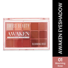 Swiss Beauty Awaken Eyeshadow Palette , Matte + Shimmer Finish , Long-Lasting
