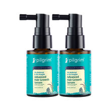 Pilgrim 3% Redensyl & 4% Anagain Advanced Hair Growth Serum for Dandruff-Prone Scalp - Pack of 2
