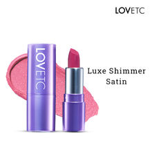 LOVETC Pout, Perfect, Etc Luxe Shimmer Satin Mini Lipstick - First Kiss