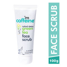 MCaffeine Vitamin C Green Tea Face Scrub & walnut for Dirt & Blackheads Removal