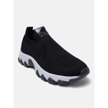 BAGATT Yoko Black Womens Slip-On Sneakers
