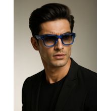 IDEE Grey Sqaure 100% Uv Protected Sunglasses For Men Size 52