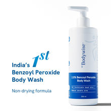 Be Bodywise 2.5% Benzoyl Peroxide Body Wash Treats Stubborn Back Acne