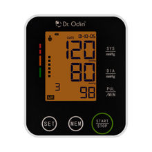 Dr. Odin Automatic Blood Pressure Monitor, Bsx516 Black
