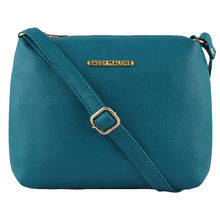 Bagsy Malone Sleek Turquoise Sling Bag