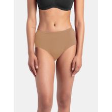Jockey SW05 Women Super Combed Cotton Elastane Stretch Period Panty - Desert Taupe