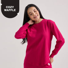 Nykd By Nykaa Full Sleeve Waffle Tee - NYS803 - Pink