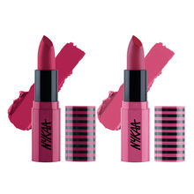 Nykaa Cosmetics So Creme! Lipstick Combo- Dressed to Kill + Pep Talk