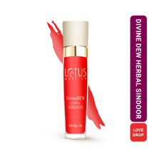 Lotus Make-Up Divine Dew Herbal Sindoor Love Drop, Water & Smudge Resistant