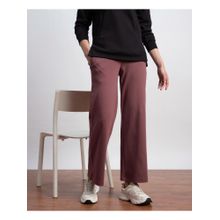 Jockey U102 Women Super Combed Cotton Rich Relaxed Fit Straight Leg Track Pant - Wild Ginger