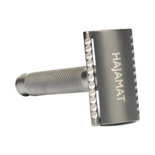 Hajamat Scythe Double Edge Safety Razor For Men Stainless Steel 304 Closed Comb (Gunmetal Finish)