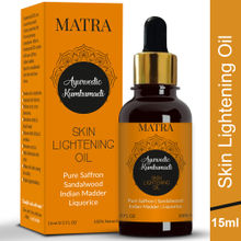 Matra Ayurvedic Kumkumadi Skin Lightening Oil