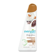 Everyuth Naturals Body Lotion - Nourishing Cocoa with 100% Natural Almond Milk, Non-Sticky