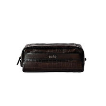 Eske Stephen Leather Travel Utility Toiletry Pouch