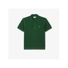 Lacoste Classic Fit L.12.12 Heavy Petit Pique Polo T-Shirt- Green