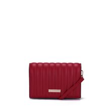 Giordano Women Leather Sling Bag - Red