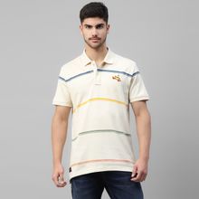 Royal Enfield Thick & Thin Pin Stripe Polo T-Shirt