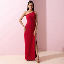 RSVP by Nykaa Fashion Red Living My Red Carpet Moment Dress