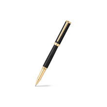 Sheaffer 9242 Intensity Rollerball Pen - Engraved Matte Black with Gold Tone Trim