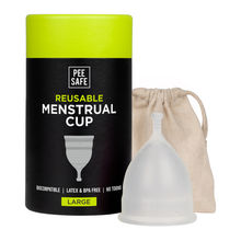 Pee Safe Reusable Menstrual Cup - No leakage,Rash-Free & Upto 12 Hours protection