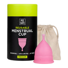 Pee Safe Reusable Menstrual Cup - No leakage,Rash-Free & Upto 12 Hours protection