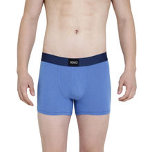 NEWD Solid Blue Underwear Trunk For Men's Blue