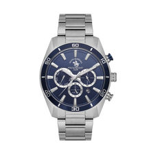 Santa Barbara Polo & Racquet Club Men Blue Quartz Dial Analog Watch (SB1104982) (M)