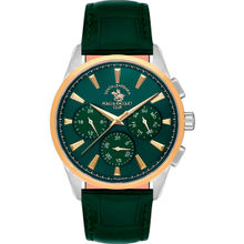 Santa Barbara Polo & Racquet Club Men Green Quartz Dial Analog Watch (SB1105433) (M)