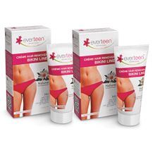 Everteen Bikini Line Hair Remover Cream - Pack of 2
