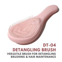 Alan Truman DT-04 Wet & Dry Detangler & Multipurpose Brush - Pink