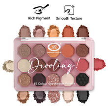 FASHION COLOUR Drooling 15 Colour Eyeshadow Palette