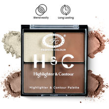FASHION COLOUR H & C Highlighter & Contour Palette Radiant Glow - Shade 02